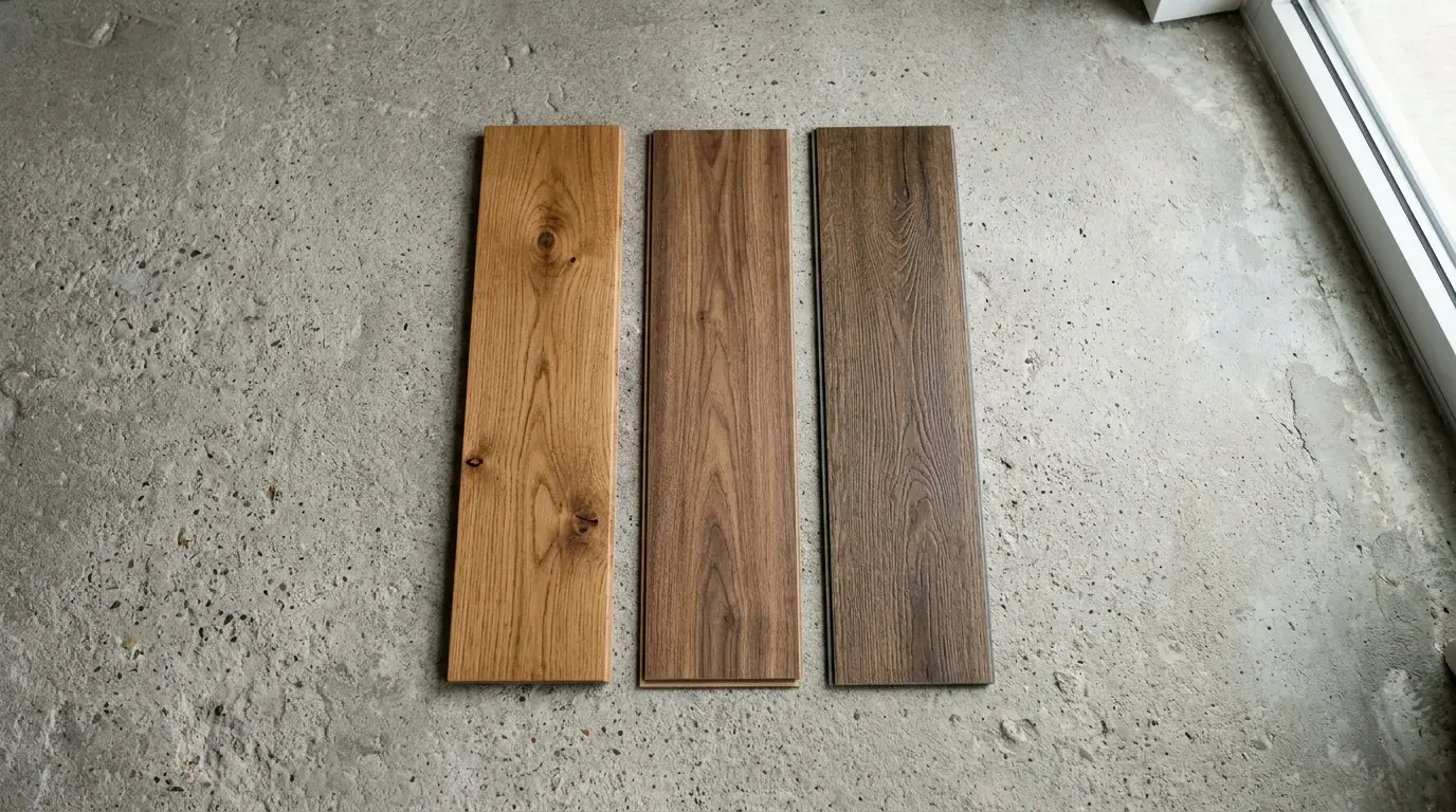 Hardwood vs laminate vs vinyl plank: which should you choose